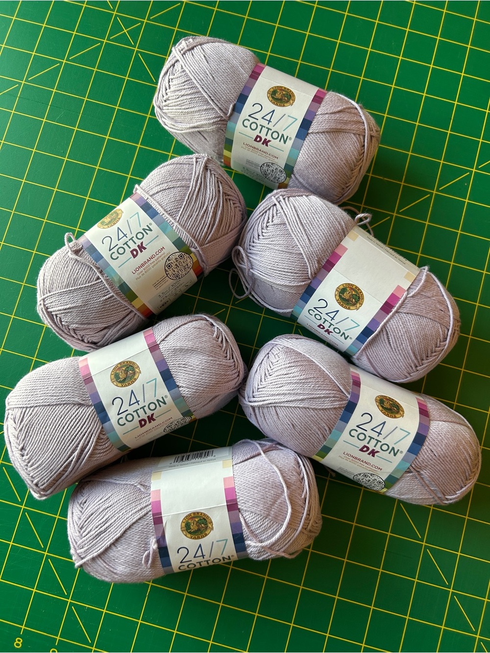 YARN DESTASH / 24/7 Cotton DK in Desert Lily
